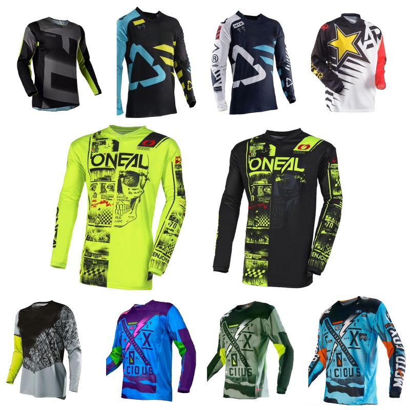 Motorcycle Gear For Sale - Atmungsaktives Schnelltrocknendes Motocross-Trikot für Herren und