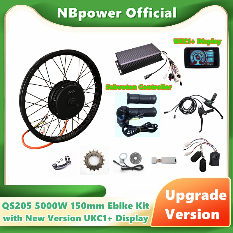 Motorcycle Gear Kit - NBpower/QS205 5000 W V3 150 mm
