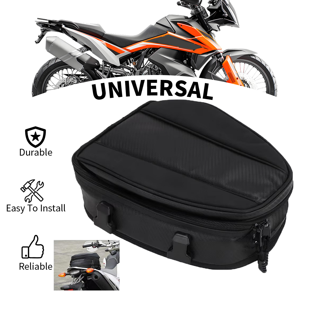 Motorcycle Gear Warehouse - Motorrad-Hecktaschen Wasserdichte Rücksitztasche Rucksack Elektro-Dirt-Bike Regenschutz
