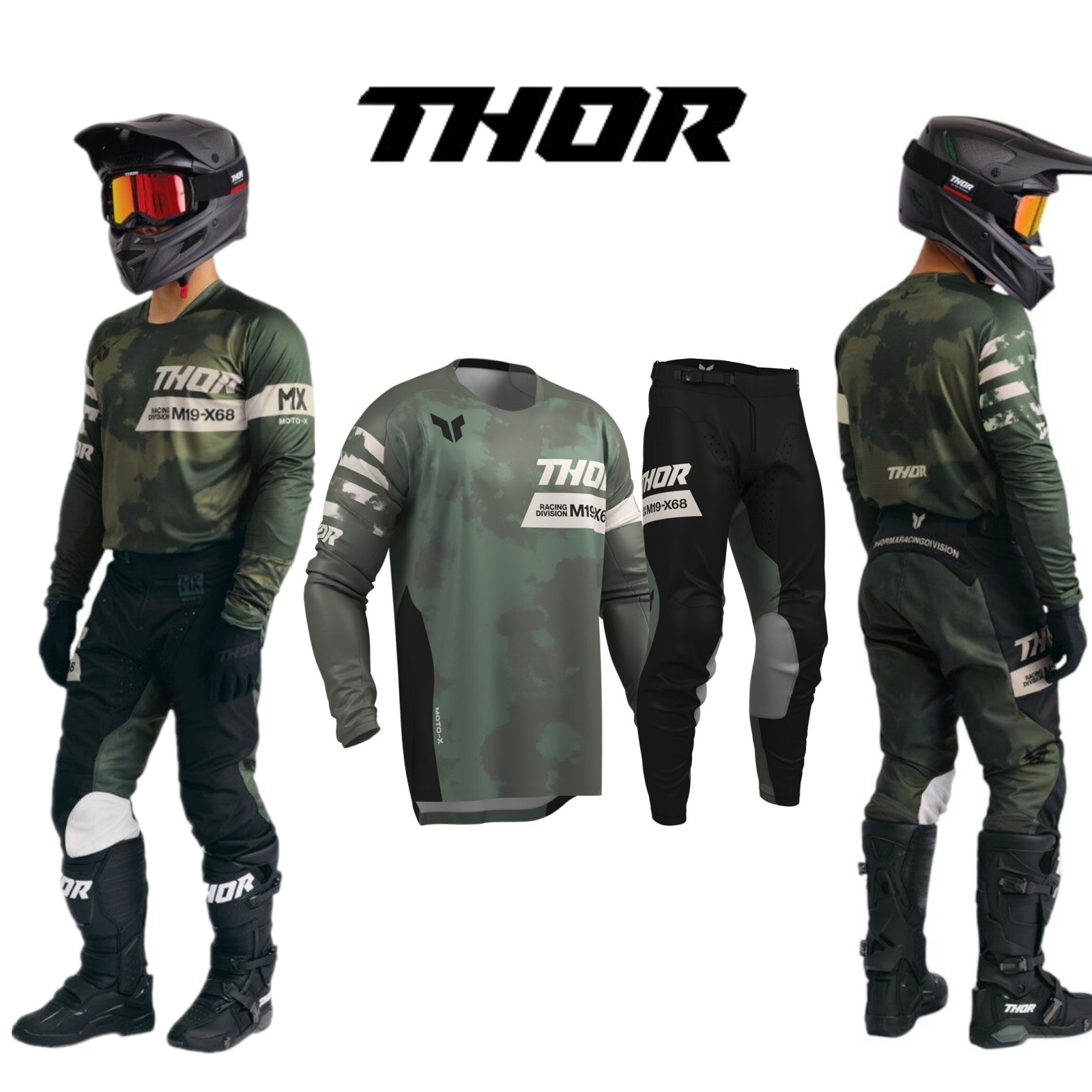 Motocross Gear Set Top Off Roa – Motorcycle Gear For Sale Bewertung und Preis