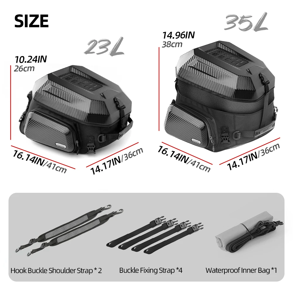 Rhinowalk Motorrad-Hecksitztas – Motorcycle Gear Warehouse Bewertung und Preis