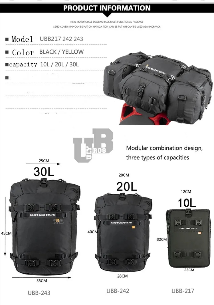 Uglybros Motorrad-Rucksack Was – Motorcycle Gear Warehouse Bewertung und Preis