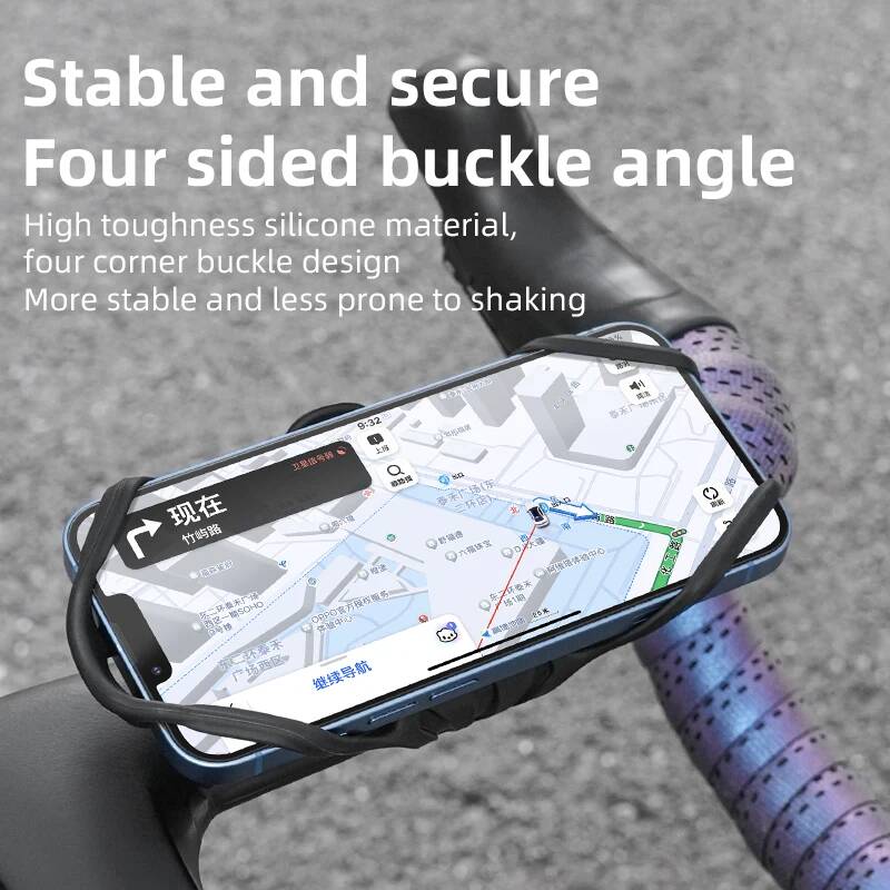 Universelle Silikon-Fahrrad- u – Phone Mount Handlebar Bewertung und Preis