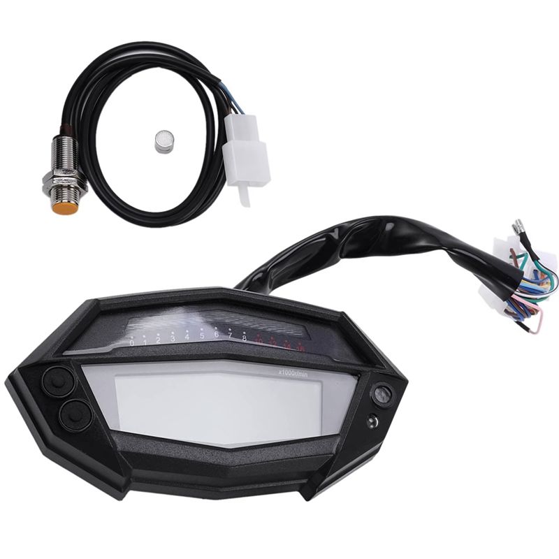 A30P-Motorrad-Tachometer, LCD- – Motorcycle Gear Icon Bewertung und Preis